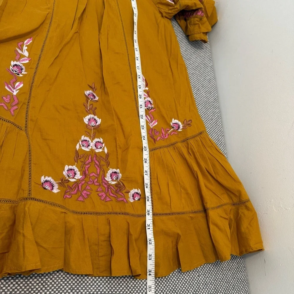 Free People Pavlo Cotton Embroidered Dress size s